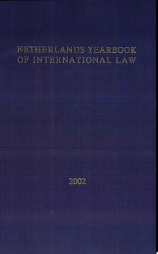 Netherlands Yearbook of International Law - 2002