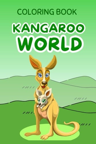 "Kangaroo Kingdom: An Australian Coloring Expedition"