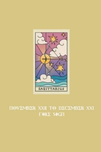 Matte Finish 6x9 SAGITTARIUS Zodiac Sign Cover Notebook (200 lined pages): Zodiac Signs Collection (Signs of the Zodiac Notebook Collection)