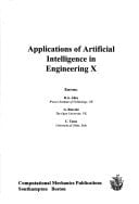 Applications of Artificial Intelligence in Engineering X (Proceedings of the 10th International Conference on Applications of artificIal Intelligence)