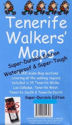 Tenerife Walkers' Map Super-Durable Edition
