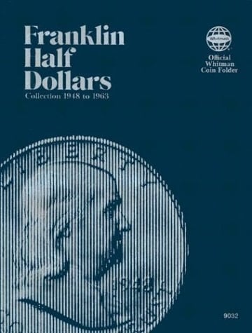 Coin Folders Half Dollars Franklin, 1948-1963