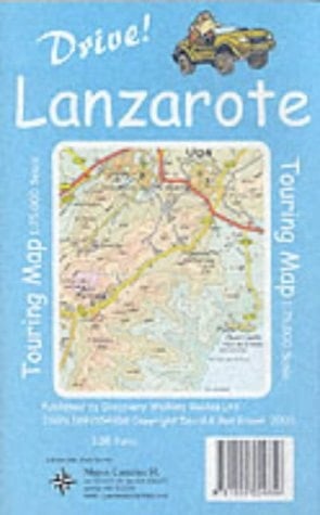 A Drive Lanzarote Touring Map (Walk)