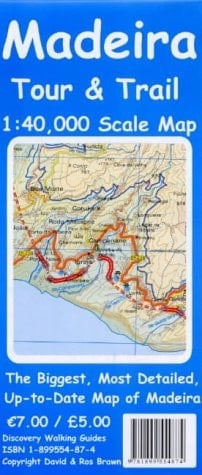 Madeira Tour and Trail Map