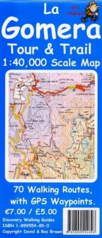 Gomera Tour and Trail Map