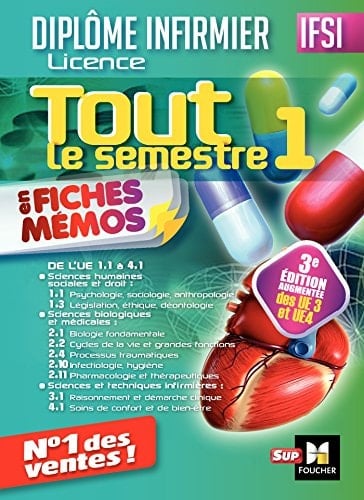 Tout le semestre 1 IFSI en fiches mémos