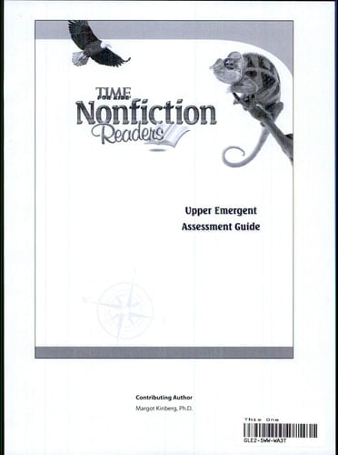 15295:TFK: NonFiction Readers:Upper Emergent:Assessment Guide Book