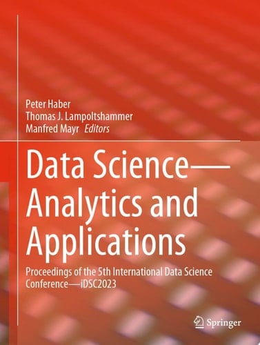 Data Science—Analytics and Applications