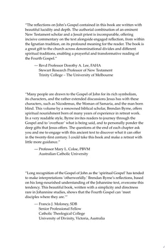 Come to the Light Reflections on the Gospel of John