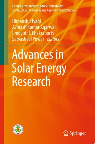 Advances in Solar Energy Research