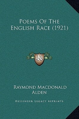 Poems Of The English Race (1921)