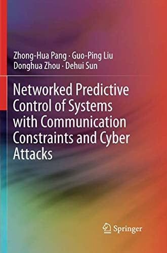 Networked Predictive Control of Systems with Communication Constraints and Cyber Attacks