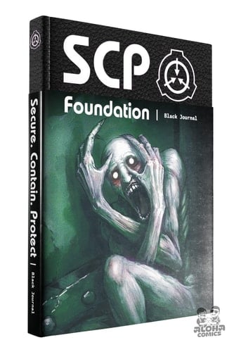 Scp Foundation Art Book Black Journal
