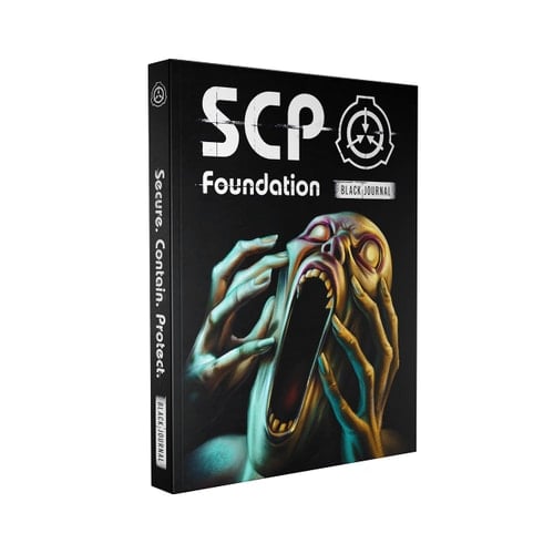 Scp Foundation Artbook Black Journal