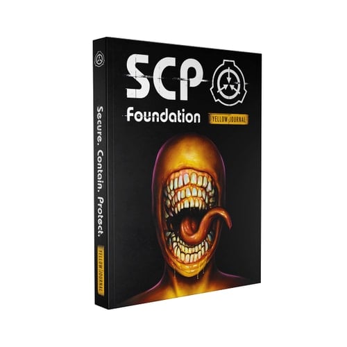 Scp Foundation Artbook Yellow Journal
