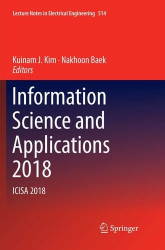 Information Science and Applications 2018 ICISA 2018