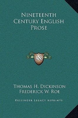 Nineteenth Century English Prose