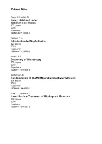 Laser Surface Treatment of Bio-Implant Materials