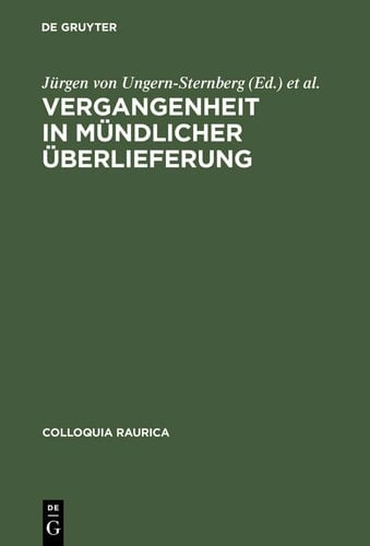 Vergangenheit in Mündlicher Überlieferung