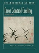 Error Control Coding Fundamentals and Applications
