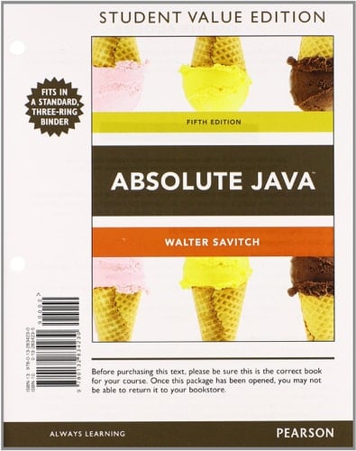 Absolute Java