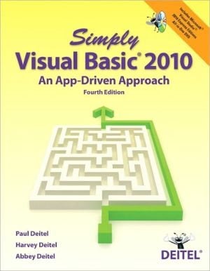 Simply Visual Basic 2010