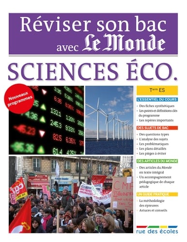 Sciences économiques et sociales Terminale, série ES