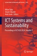 ICT Systems and Sustainability Proceedings of ICT4SD 2024, Volume 5