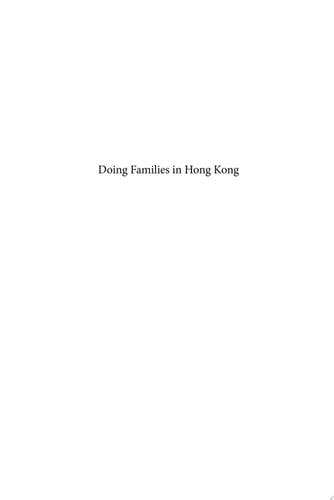 Doing Families in Hong Kong