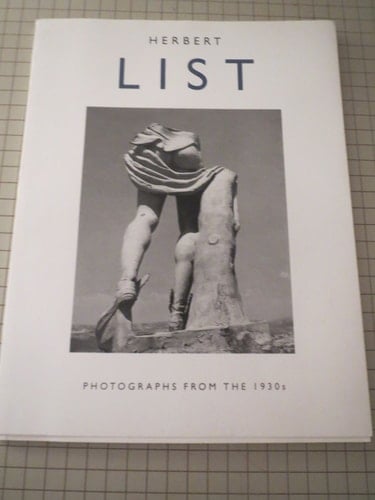 Herbert List Photographs from the 1930s