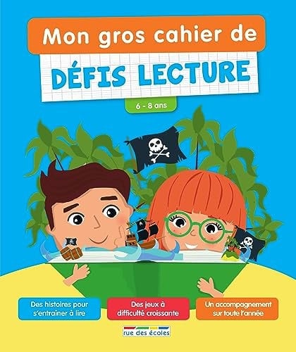 Mon gros cahier de défis lecture