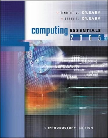 Computing Essentials 2005
