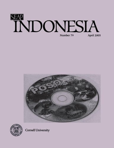Indonesia Journal April 2005