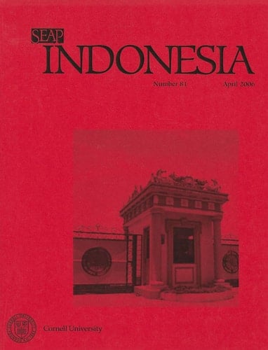 Indonesia Journal April 2006