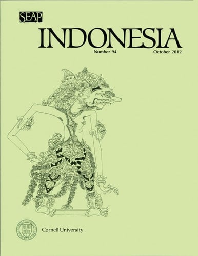 Indonesia Journal October 2012