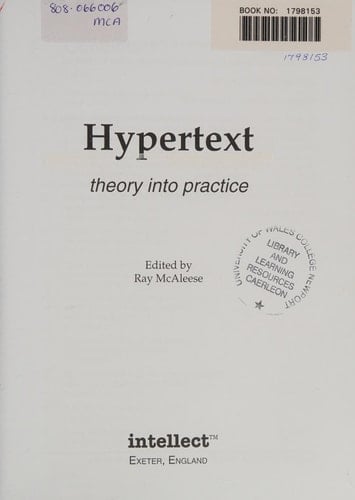 Hypertext Theory Into Practice