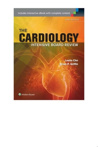 Cardiology Intensive Board Review