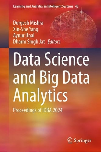 Data Science and Big Data Analytics Proceedings of IDBA 2024