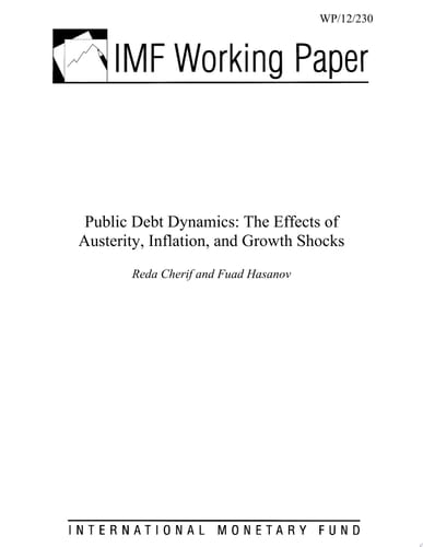 Public Debt Dynamics The Effects of Austerity, Inflation, and Growth Shocks