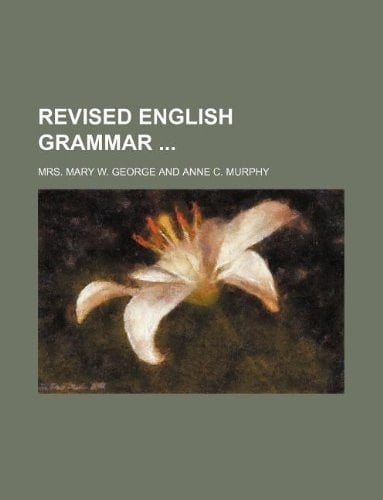 Revised English grammar