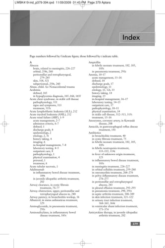 The Inpatient Pediatrics Work-Up