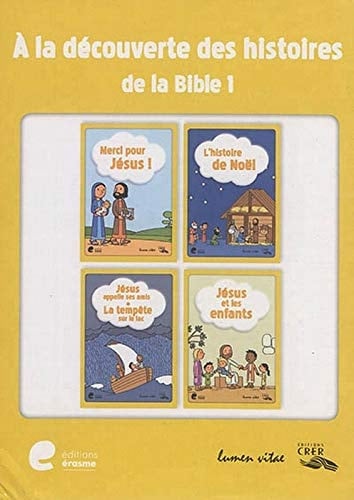 A la découverte des histoires de la Bible Tome 1, 4 volumes