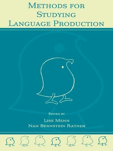 Methods for Studying Language Production