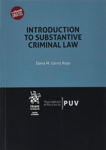 Introduction to Substantive Criminal Law