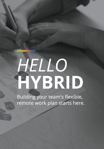 Hello Hybrid Building Your Team's Flexible, Remote Work Plan Starts Here.