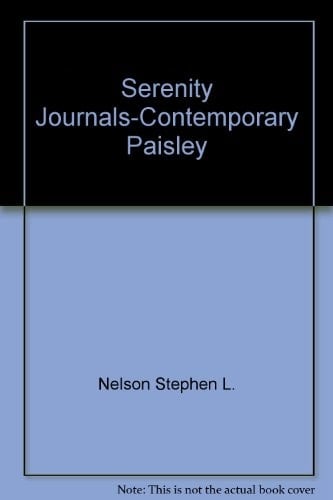 Serenity Journals-Contemporary Paisley