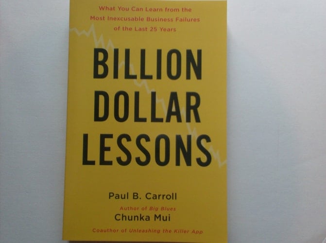 Billion Dollar Lessons