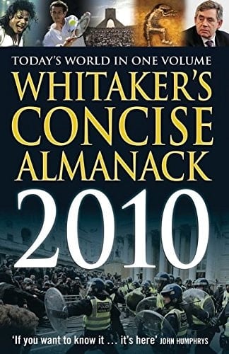 Whitaker's Concise Almanack 2010