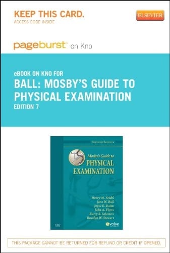 Mosby's Guide to Physical Examination - Elsevier eBook on Intel Education Study (Retail Access Card)