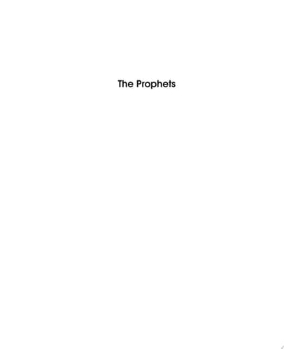 The Prophets Fortress Commentary on the Bible Study Edition